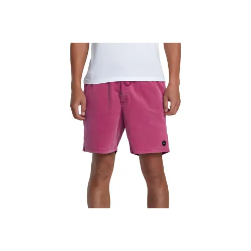 RVCA Повседневные шорты Мужские Фуксия