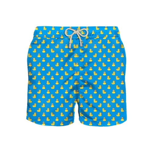 MC2 SAINT BARTHELEMY Пляжные шорты Мужские Синие