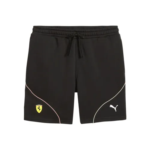 PUMA Scuderia Ferrari RACE Шорты Повседневные шорты Мужские Черные