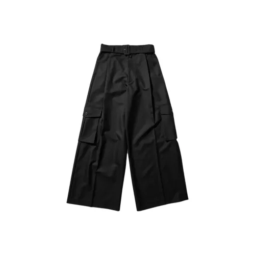 DRIES VAN NOTEN Мужские повседневные брюки черного цвета