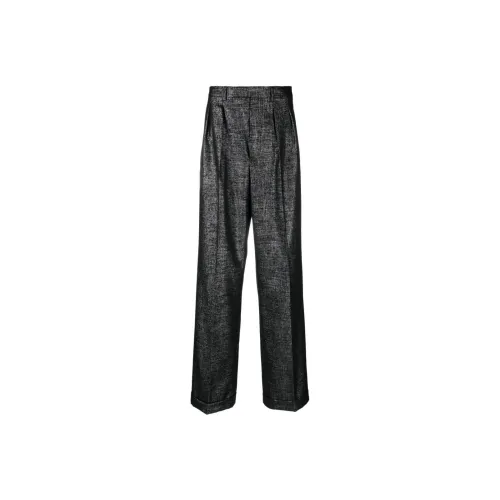 DRIES VAN NOTEN Мужские повседневные брюки черного цвета