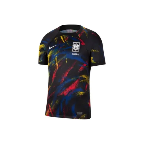 Nike Черная Мужская Футбольная Джерси