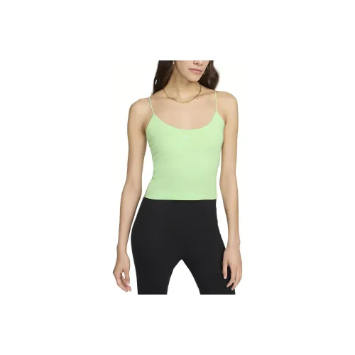 nike Майка Женская Паровая Зеленая