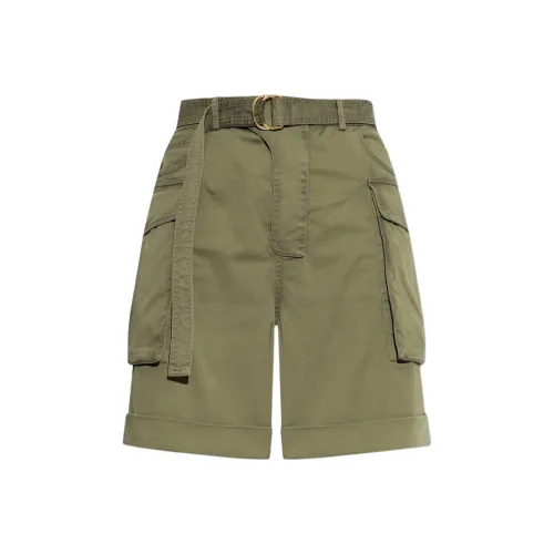 BALMAIN Карго Шорты Мужские Зеленые