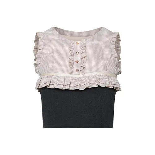 AooRaa Многоцветные Женские Майки