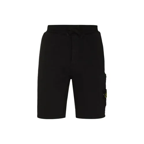 Stone Island Черные Мужские Спортивные Шорты