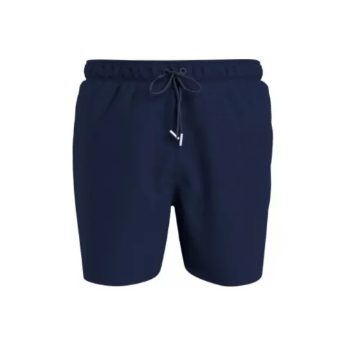 CALVIN KLEIN Средний Шнур Плавание Шорты Плавки Мужской Темно-синий