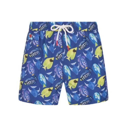 KITON Плавательные шорты Мужские Синие