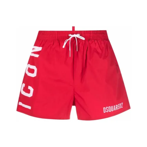 DSQUARED 2 Пляжные шорты Унисекс Красный