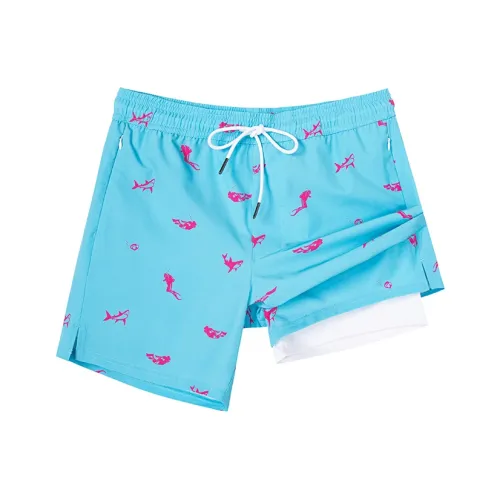 SURFCUZ Пляжные шорты Мужские Небесно-голубые