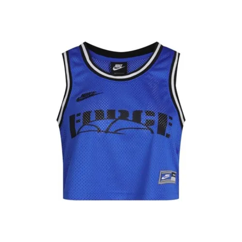 NIKE Синие Женские Майки