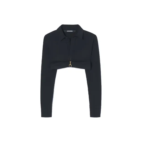 Jacquemus Черный Женские Короткие Топы