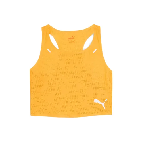 PUMA RUN ULTRASPUN Майка Женская Желтая