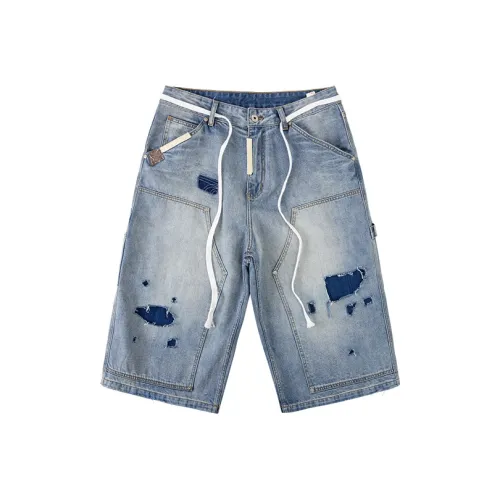 8FF Mumbai Blue Мужские Джинсовые Шорты