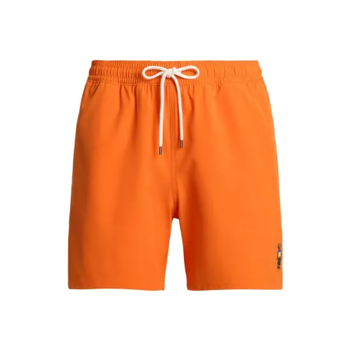 Polo Ralph Lauren Пляжные шорты Мужские Оранжевые
