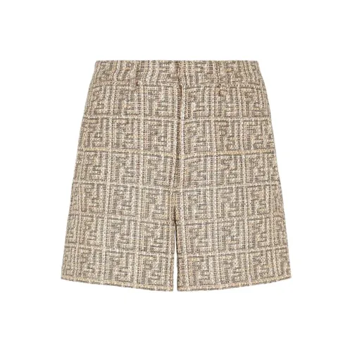 FENDI Повседневные шорты Мужские Многоцветные