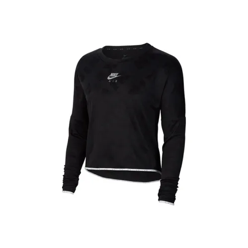 NIKE Черные Женские Короткие Топы