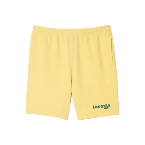 LACOSTE Повседневные шорты Мужские Кукурузный Желтый