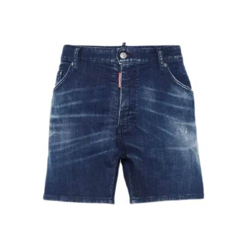 DSQUARED 2 SS25 Джинсовые шорты Мужской Синий