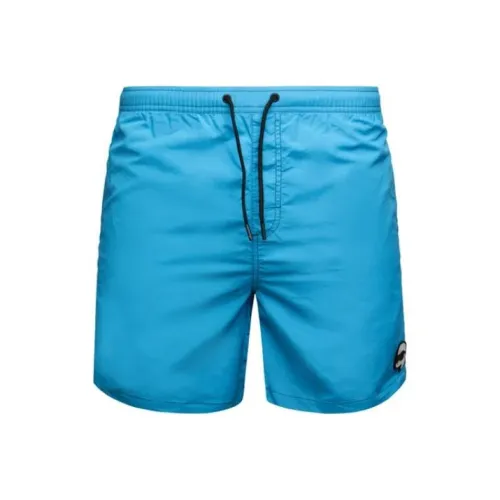 Шорты для пляжа KARL LAGERFELD Мужские Синие