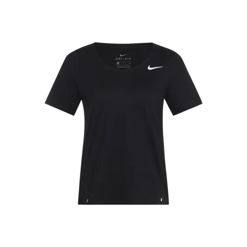 nike Набор с рукавами для бега футболка женская черная