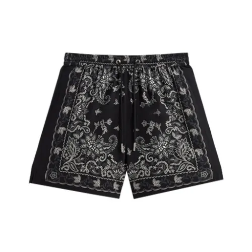 KITH Collaboration Мужские Повседневные Шорты Черные