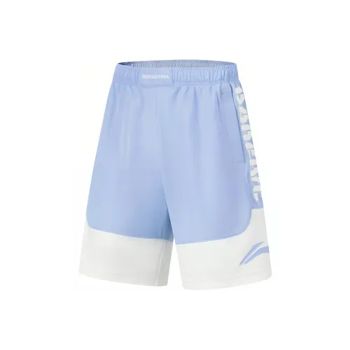 LINING Повседневные шорты Мужские Синие Айвори