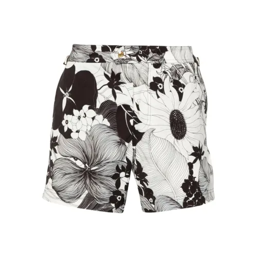 TOM FORD Белые Мужские Пляжные Шорты