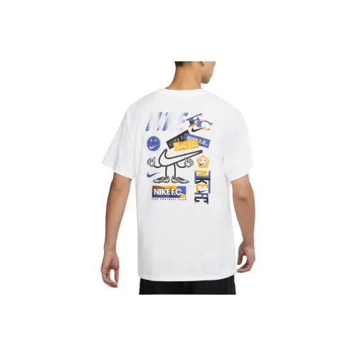 Nike Белый Мужской Футбольный Джерси