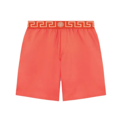 VERSACE SS24 Пляжные шорты Мужские Красные
