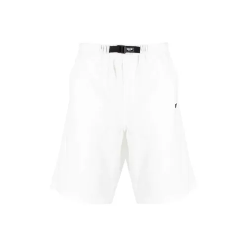 MSGM Белый Мужские спортивные шорты
