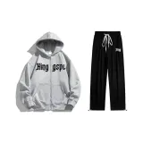 Светло-серый + Черный