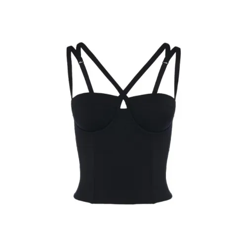 La Perla Черные Женские Майки