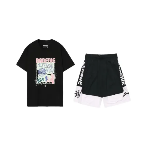 Лайнер YUNDONGLANQIUXILIE Баскетбольный Костюм Мужской Черный