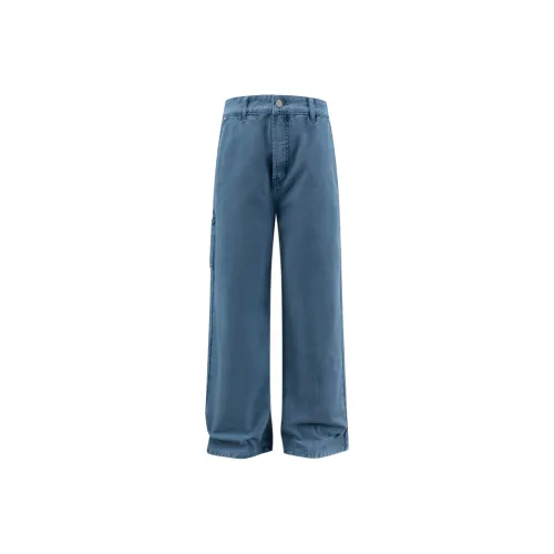 ANYWEARLAB Карго-брюки Унисекс Джинсовый синий