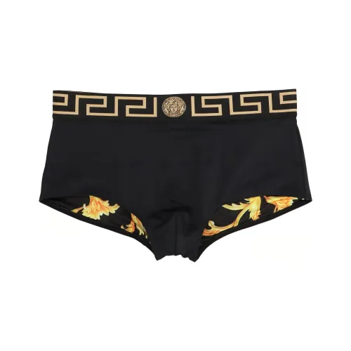 FANSIZHE Плавательные шорты Мужские Черные