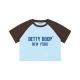 Светло-синий и коричневый