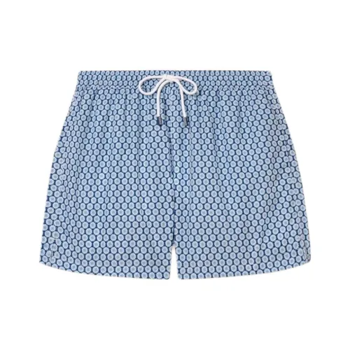 FEDELI Blue Мужские Пляжные Шорты