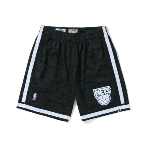 A BATHING APE X Mitchell Ness FW22 Баскетбольные шорты Унисекс
