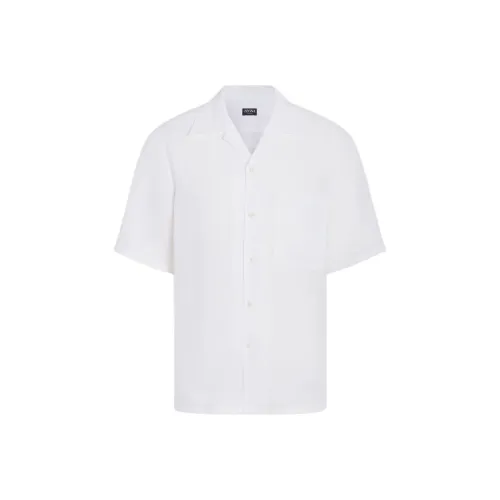 Ermenegildo Zegna Белые Мужские Рубашки