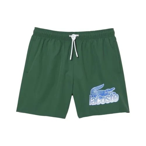 LACOSTE Плавательные шорты Мужские Зеленые