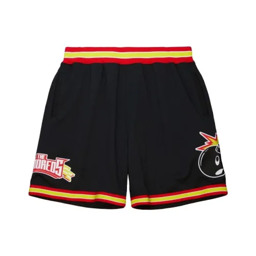 Mitchell Ness Черные Мужские Повседневные Шорты