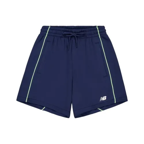 New Balance Hoops On Court Повседневные шорты Мужские Морской синий