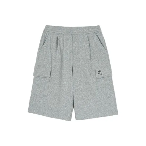 MLB SS25 Карго Шорты Унисекс Фотиния Серый