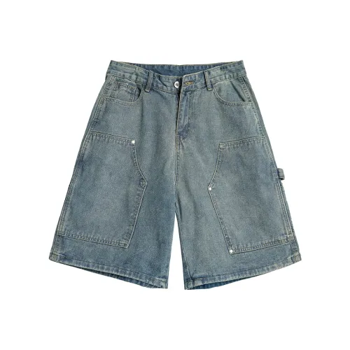 SWAMP AREA Унисекс Джинсовые шорты