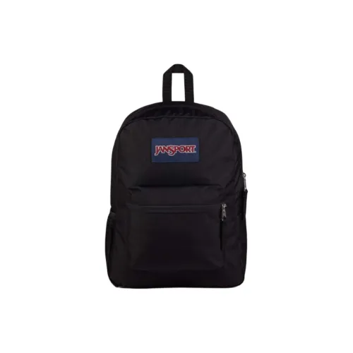 Jansport Переработанный полиэстер рюкзак унисекс черный