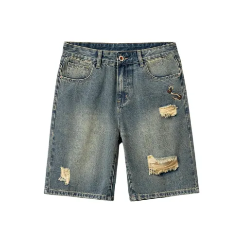 JUCY JUDY Джинсовые шорты Унисекс Винтажный синий