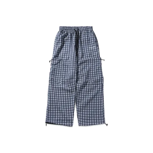 YEARNED Синие Унисекс Повседневные Брюки