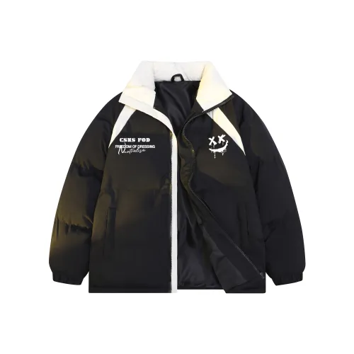 CSKS Унисекс Объемные куртки (пуховики)