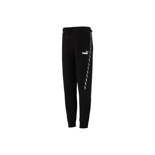 PUMA Мужские спортивные брюки черного цвета